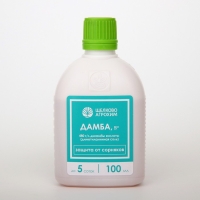 Гербицид сплошного действия для уничтожения сорняков Дамба, ВР, 100мл Гербицид сплошного действия для уничтожения сорняков Дамба, ВР, 100мл