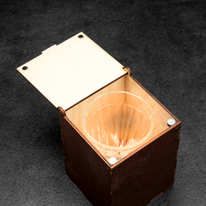 Стакан "Непробиваемый. GRANENIY", с пулей, граненый, 250 мл