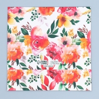 Коробка кондитерская, упаковка &laquo;Акварель&raquo;, 8 марта, 20 х 15 х 5 см