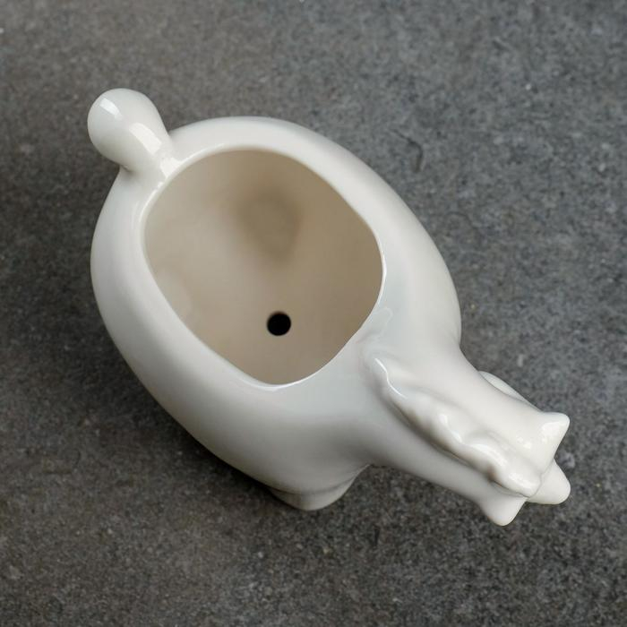 Горшок "Конь" 13х7х10см