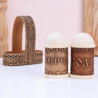 Набор для специй &laquo;Корзинка&raquo;, 9&times;10&times;5 см, береста