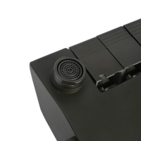 Душевая система ZEIN Z3896, верхняя и ручная лейка, ПВХ шланг, экран температуры, графит Душевая система ZEIN Z3896, верхняя и ручная лейка, ПВХ шланг, экран температуры, графит