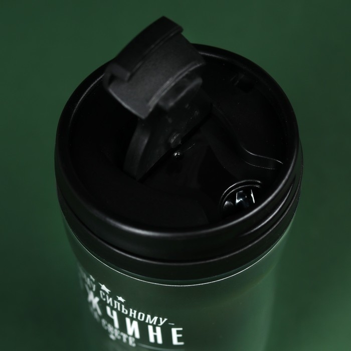 Чай чёрный &laquo;Самому сильному мужчине&raquo; с чабрецом в термостакане 250 мл., 20 г.