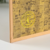 Сейф-книга дерево кожзам "Екатеринбург" 3D тиснение 21х13х5 см