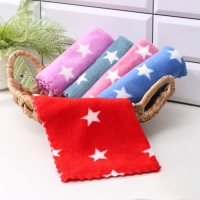 Салфетка для уборки Доляна «Звезды», микрофибра махровая, 30×30 см, цвет МИКС Салфетка для уборки Доляна «Звезды», микрофибра махровая, 30×30 см, цвет МИКС