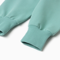 Комплект детский (джемпер, брюки), цвет пыльная мята, рост 86 см