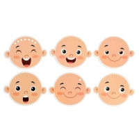 Развивающий набор &laquo;Весёлые мордашки&raquo;