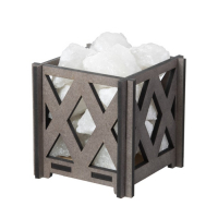 Соляной светильник с диммером "Корзина. Ромб" малый 1,4 кг, 15Вт, 15х12х12 см Соляной светильник с диммером "Корзина. Ромб" малый 1,4 кг, 15Вт, 15х12х12 см