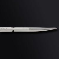 Ножницы маникюрные «Premium», загнутые, широкие, 9 см, на блистере, цвет серебристый Ножницы маникюрные «Premium», загнутые, широкие, 9 см, на блистере, цвет серебристый