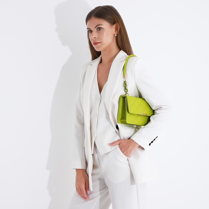 Сумка-мессенджер на магните, цвет зелёный Сумка-мессенджер на магните, цвет зелёный