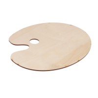 Палитра деревянная, овальная, № 4, 21 х 24.5 см, МИКС Палитра деревянная, овальная, № 4, 21 х 24.5 см, МИКС