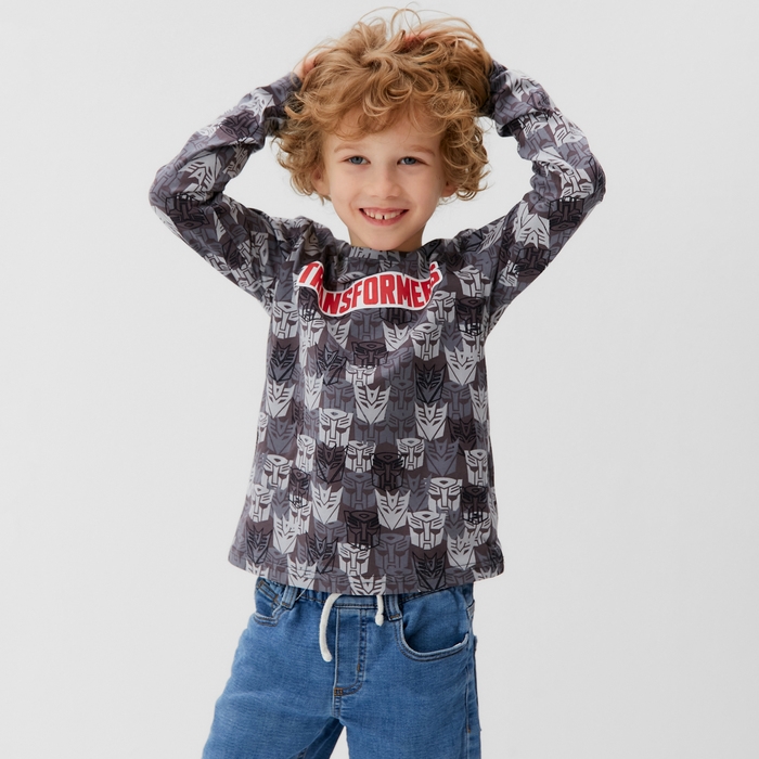 Футболка с длинным рукавом "Transformers", рост 134-140