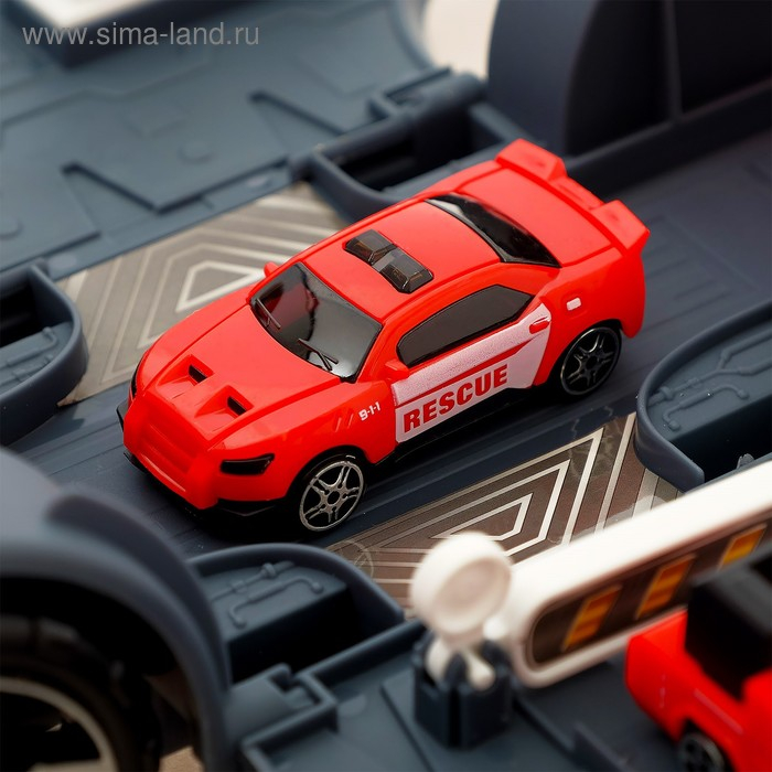 Парковка &laquo;Пожарная служба&raquo; с машинками