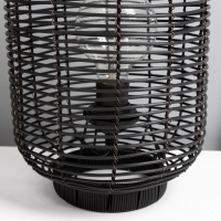 Настольная лампа "Бурмис" Е27 15Вт черный 23х23х40 см RISALUX