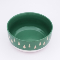 Тарелка суповая новогодняя &laquo;Зимний лес&raquo;, 15х7 см, 700 мл