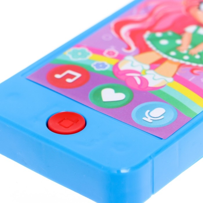 Музыкальный телефон &laquo;Милой девочке&raquo;, звук, свет