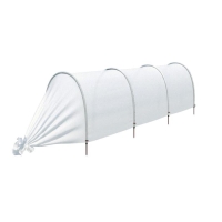 Парник прошитый, длина 3 м, 4 дуги из пластика, дуга L = 2 м, d = 20 мм, спанбонд 35 г/м&sup2;, &laquo;Ленивый&raquo;