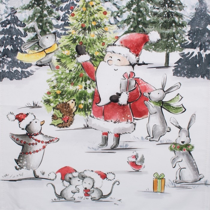 Полотенце "Этель" Подарки от дедушки 40х70 +/-3см,100% хлопок,саржа 190гр/м2