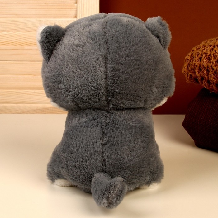 Мягкая игрушка &laquo;Кот&raquo;, размер 21 см, цвет серый