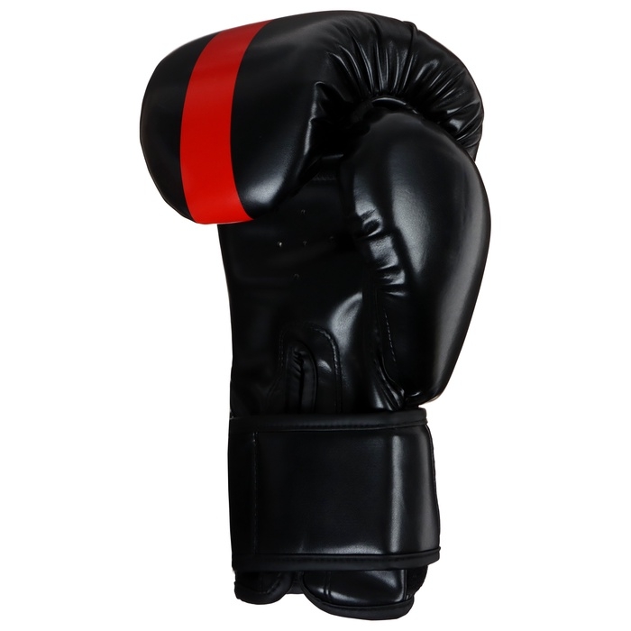 Перчатки боксёрские FIGHT EMPIRE, чёрно-красные, размер 14 oz