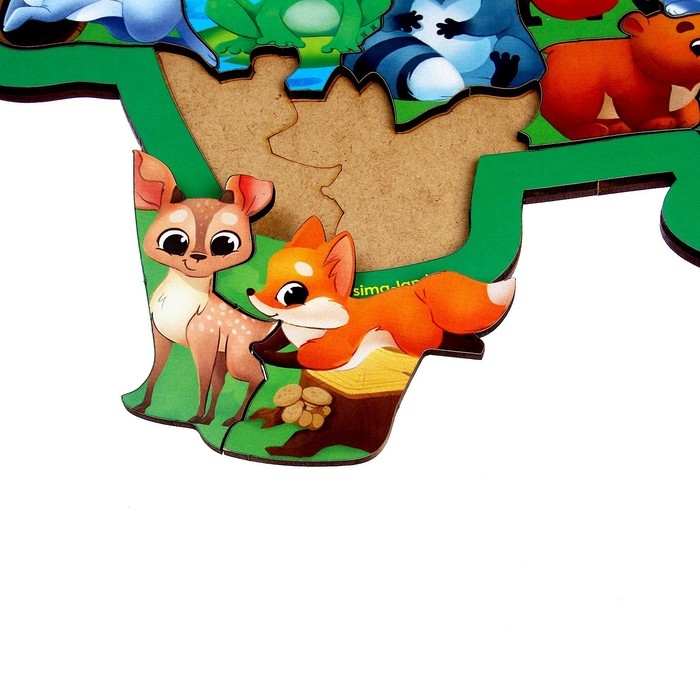 Вкладыш «Лесные зверята» Вкладыш «Лесные зверята»