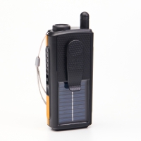 Фонарь аккумуляторный, 1500 мАч, радио, колонка, с солнечной батареей, оранжевый Фонарь аккумуляторный, 1500 мАч, радио, колонка, с солнечной батареей, оранжевый