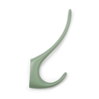 Крючок мебельный CAPPIO HEEL LIGHT, двухрожковый, зеленый Крючок мебельный CAPPIO HEEL LIGHT, двухрожковый, зеленый