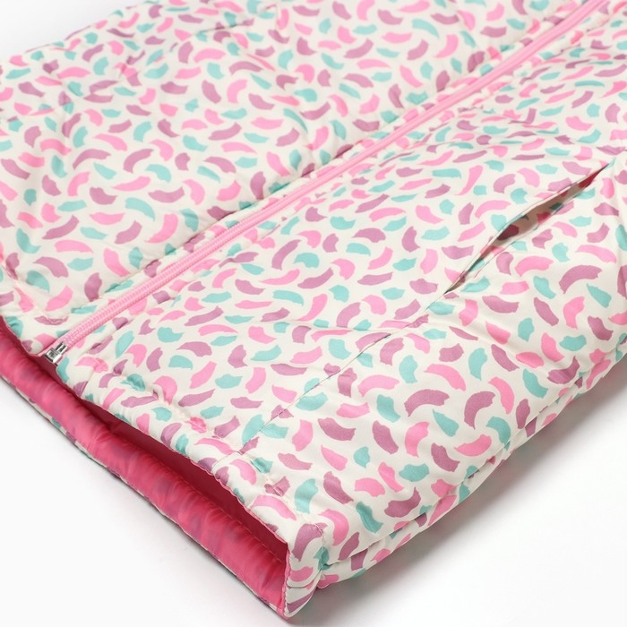 Куртка для девочки, цвет молочный/краски, рост 116-122 см Куртка для девочки, цвет молочный/краски, рост 116-122 см