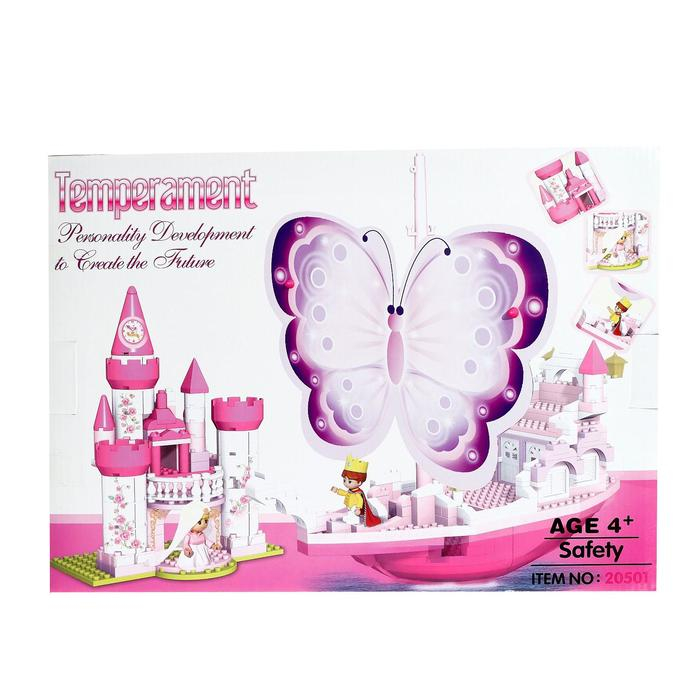 Конструктор для девочек &laquo;Сказочный замок&raquo;, 500 деталей