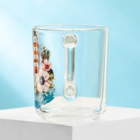 Кружка стеклянная &laquo;Мурманск&raquo;, 200 мл