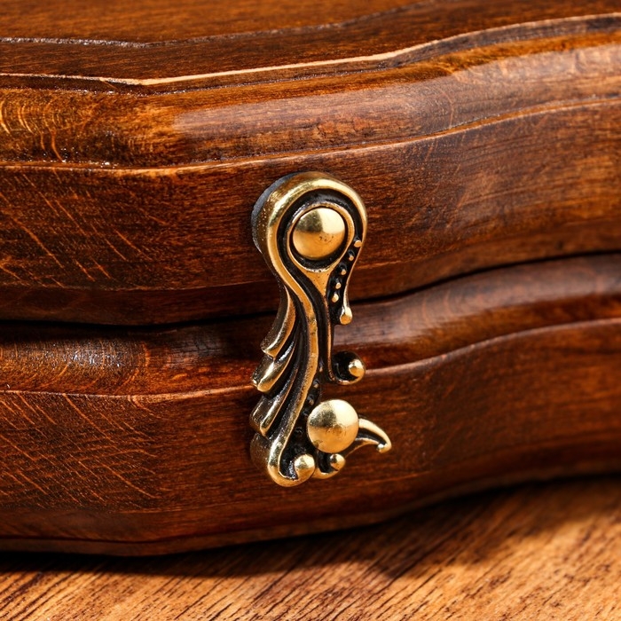 Нарды ручной работы "Орел атакующий" с ручкой, 60х30 см, с шахматным полем, массив ореха, Армения