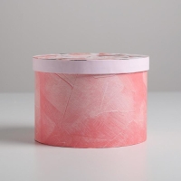 Коробка подарочная круглая, упаковка, &laquo;Мечтай&raquo;, 18 х 13 см