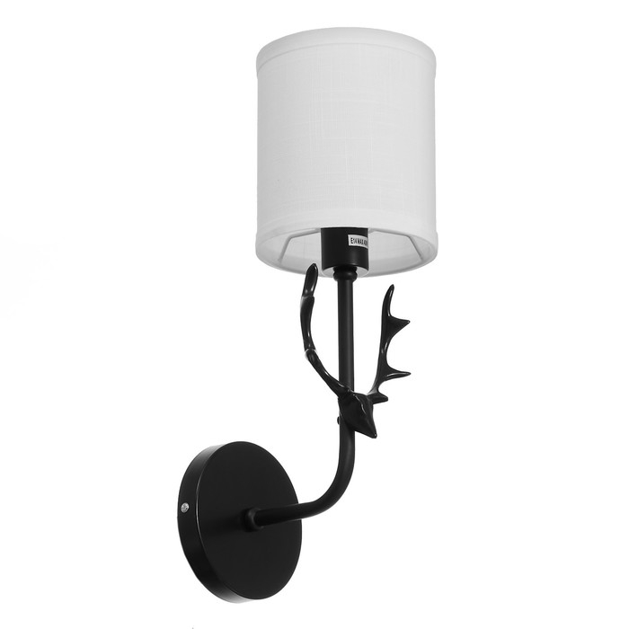 Бра 2242/1BK E14 40Вт черный 13х19х38 см Бра 2242/1BK E14 40Вт черный 13х19х38 см