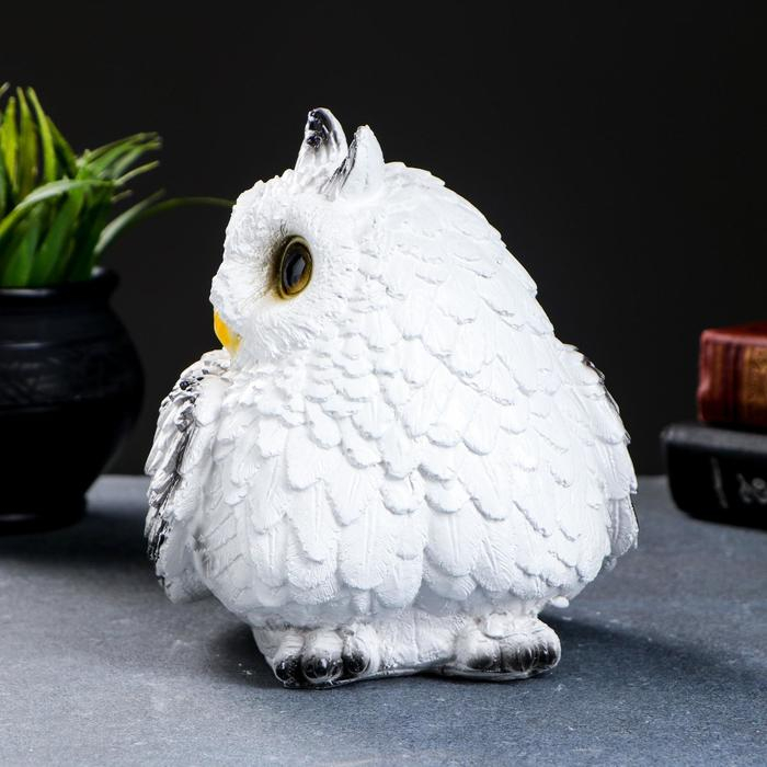 Копилка Копилка "Совушка малая" белая, 16х18см