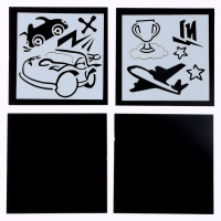 Гравюра «Быстрее всех» с цветным эффектом, 100 шт, 8 х 8 см Гравюра «Быстрее всех» с цветным эффектом, 100 шт, 8 х 8 см