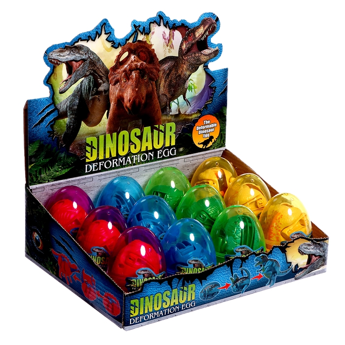 Робот-сюрприз «Динобот», трансформируется, цвет МИКС Робот-сюрприз «Динобот», трансформируется, цвет МИКС