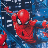 Постельное бельё 1,5 сп &laquo;Человек-Паук&raquo; 143х215 см, 150х214 см, 50х70 см -1 шт., поплин 125 г/м2