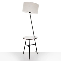 Торшер 19072/1 E27 40Вт черный 45х40х170 см