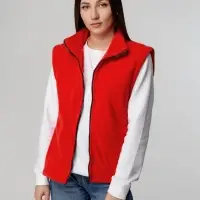 Жилет флисовый Manakin, красный, размер M/L