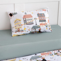 Постельное белье "Этель" 1,5 сп Fantastic town 143х215 см, 150х214 см, 50х70 см -1 шт Постельное белье "Этель" 1,5 сп Fantastic town 143х215 см, 150х214 см, 50х70 см -1 шт