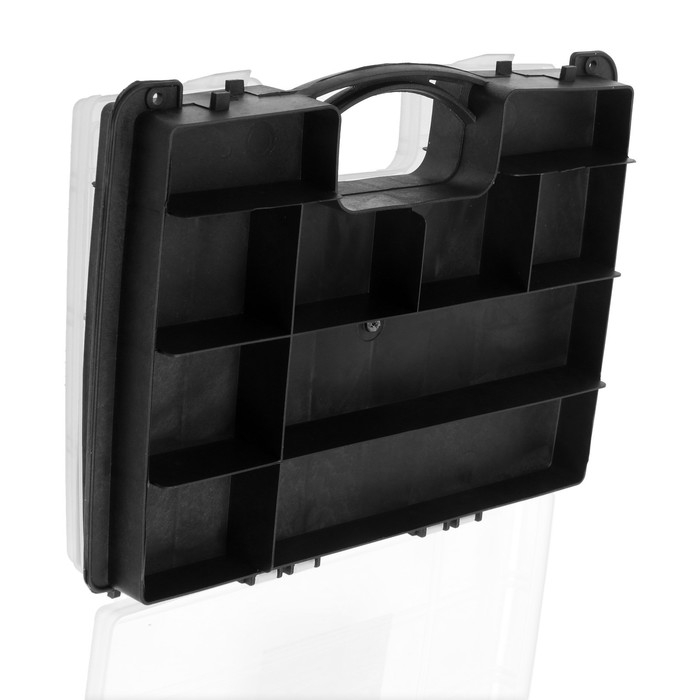 Органайзер двухсторонний ТУНДРА, 22/10 отделений, 12 Органайзер двухсторонний ТУНДРА, 22/10 отделений, 12", 295 х 220 х 76 мм