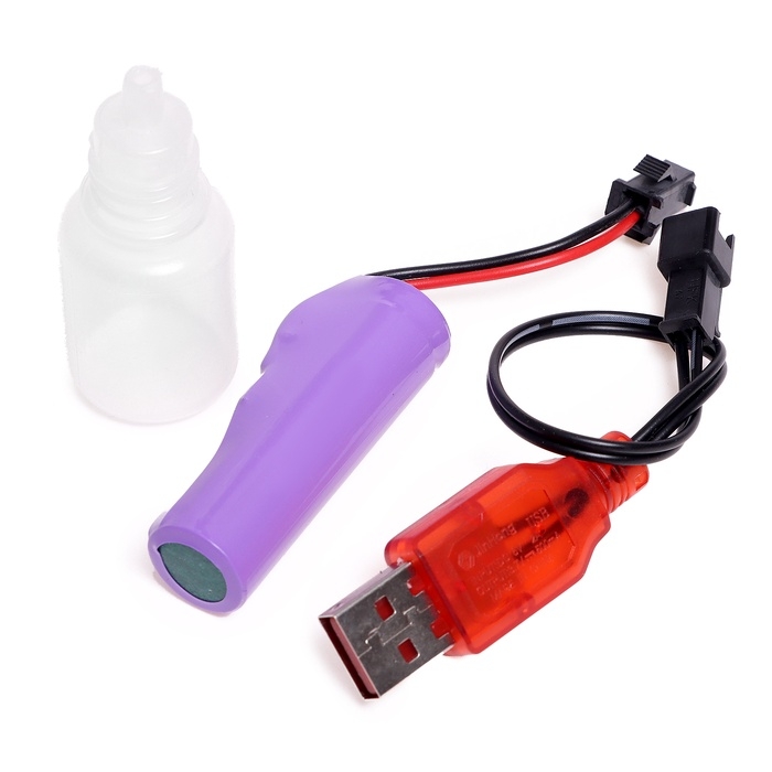 Машинка радиоуправляемая &laquo;Стройка&raquo;, экскаватор, металлический ковш, аккумулятор, световые, звуковые и дымовые эффекты