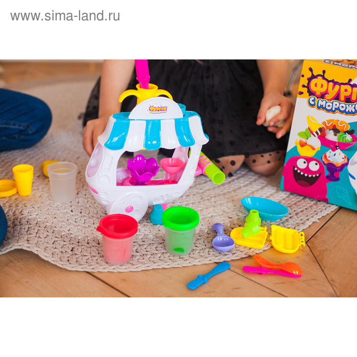Набор для игры с пластилином &laquo;Фургон с мороженым&raquo;