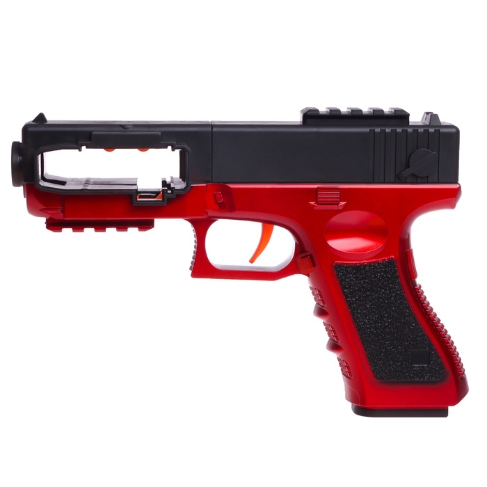 Пистолет &laquo;Глок&raquo;, стреляет мягкими пулями, ленточная подача