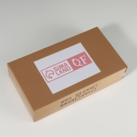 Органайзер для хранения &laquo;CRISTAL&raquo;, 2 секции, 28 &times; 15 &times; 26 см, цвет прозрачный