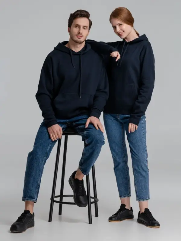 Толстовка с капюшоном Slam 320, темно-синяя, размер XS Толстовка с капюшоном Slam 320, темно-синяя, размер XS