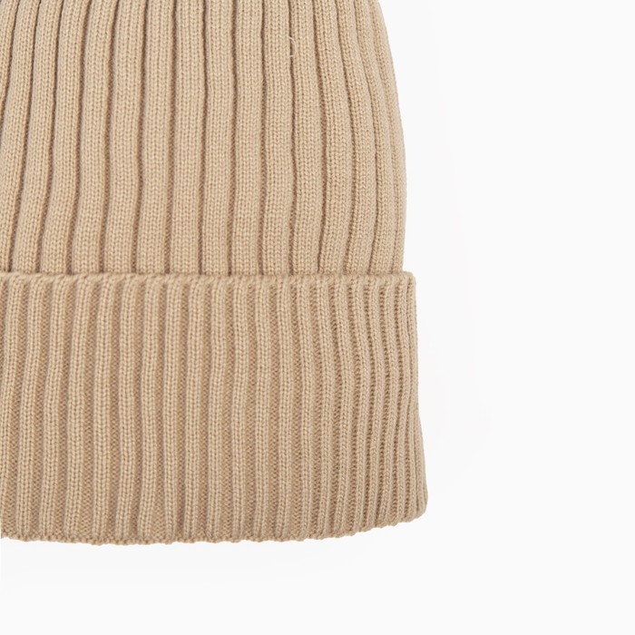 Комплект женский зимний (шапка/снуд), цвет какао, размер 56-58 Комплект женский зимний (шапка/снуд), цвет какао, размер 56-58