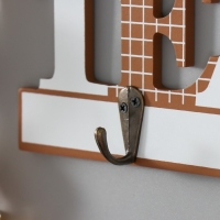 Крючки декоративные дерево "Время для чая" 14х9х3,5 см Крючки декоративные дерево "Время для чая" 14х9х3,5 см