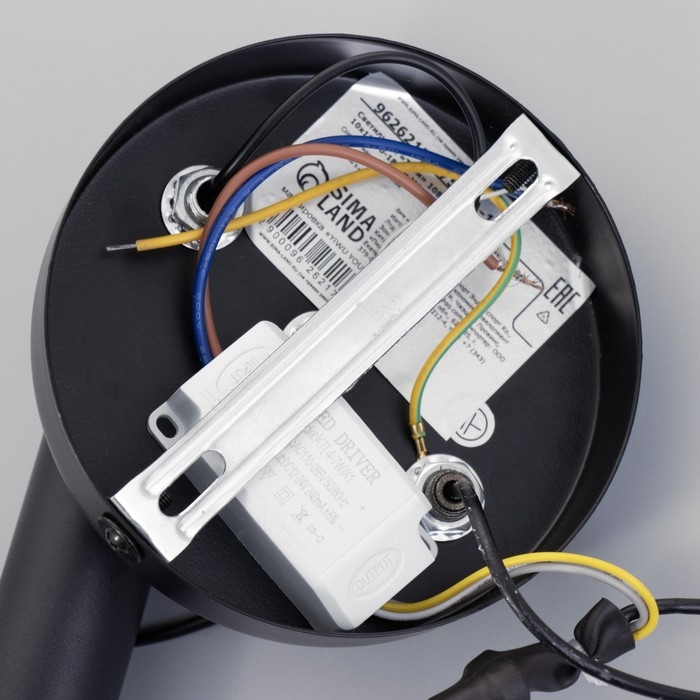 Светильник Светильник "Тори" LED 5+10Вт 3000-6000К черный 10х10х30-180см