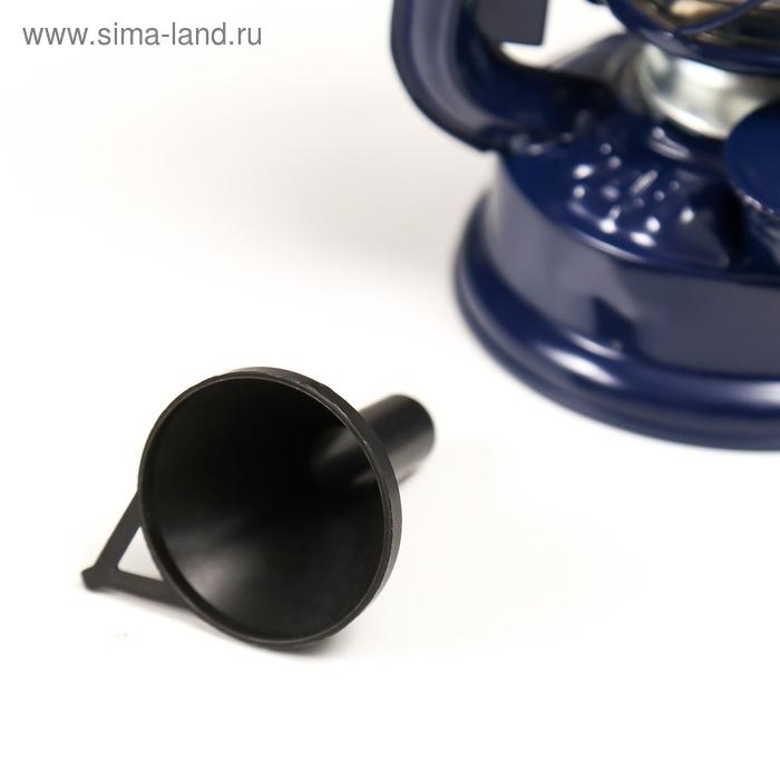 Керосиновая лампа декоративная синий 9,7х12,5х19 см RISALUX Керосиновая лампа декоративная синий 9,7х12,5х19 см RISALUX